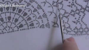 Ажурный рукав крючком  Красивое добавление к платью