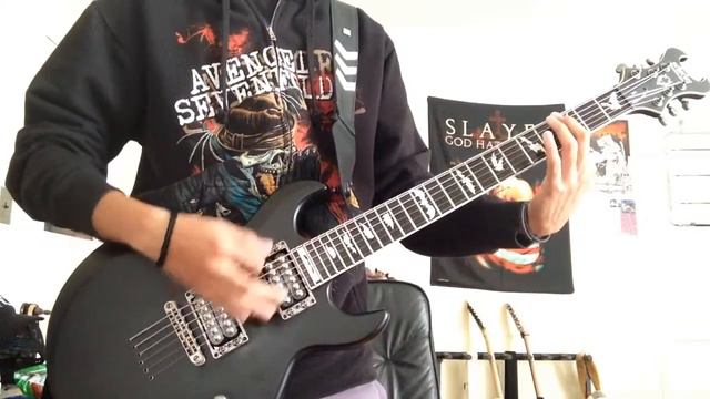 Avenged Sevenfold - Afterlife (Zacky's part guitar cover) смотреть онлайн