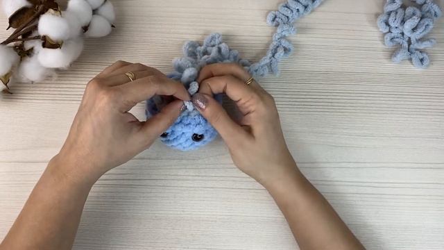 Китёнок из остатков пряжи Alize Puffy Fine смотреть онлайн