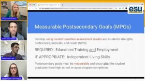 Postsecondary Transition Plan: SRS Revision Training 2