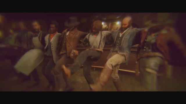 Артур и Ленни решили немного выпить - Red Dead Redemption 2