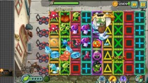 PVZ 2 Survival - 45 Power Tile & Plants Vs Zombies Level 5 - Plants Vs Zombies 2