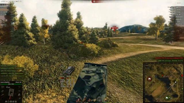 Объект 268. 12000 урона. Жизнь после нерфа. смотреть онлайн