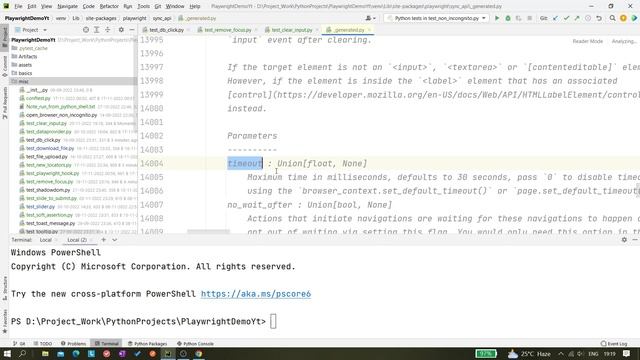 #92  Clear input field using new locator.clear() API | Playwright v1.28 with Python