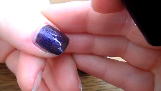 Гель лак Фиолетовый Чернильный, шиммер, мерцание, микроблеск FOR YOU № 634 смотреть онлайн