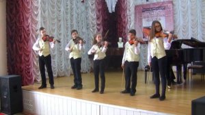 Фиорилло Концертный этюд № 28  ансамбль "ВИОЛИНО"  ДМШ  13