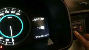 Maruti Suzuki Ignis,baleno clock settings /clock settings for Ignis /Rsc sambit ?