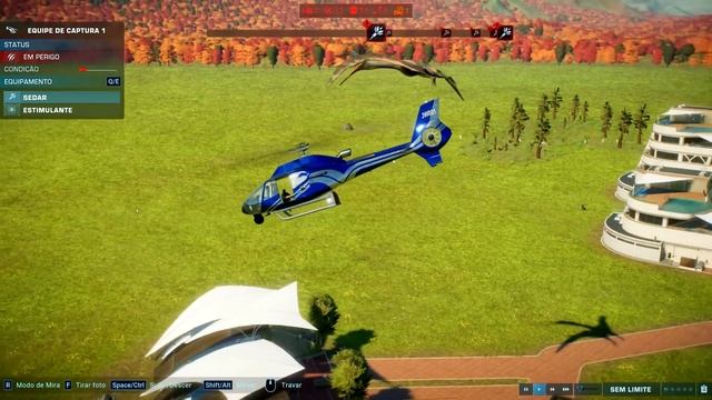 Ataque dos Répteis voadores! Quetzal, Barbaridactylus | Jurassic World Evolution 2: Late Cretaceous смотреть онлайн