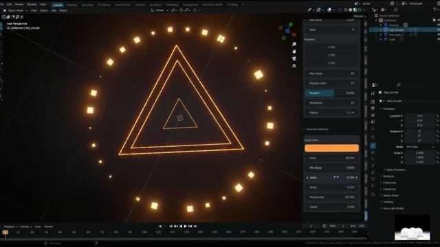 Element X - Scifi Effects Geometry Node Blender Addon
