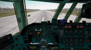 X-plane 11. Ил-76. Посадка в Красноярске