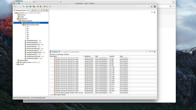 Eclipse + Git setup for Java Skill Track