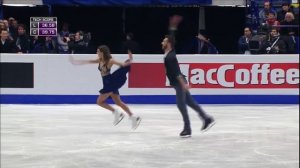 Gabriella PAPADAKIS & Guillaume CIZERON FRA Short Dance European Figure Skating Championships 2017