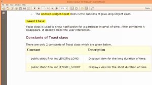 How to Toast Message in Android App ! Android Toast Example