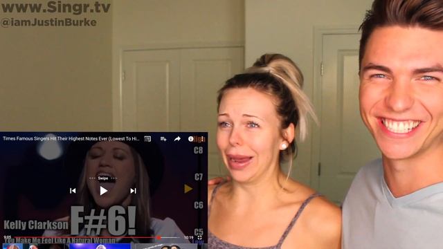 Vocal Coach & Dancer React To FAMOUS Singers Hitting Their HIGHEST Notes Ever (Lowest To Highest)