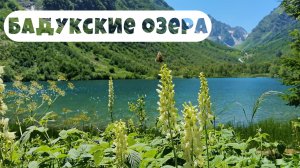 Бадукские озера. Природа Кавказа. Красивые виды природы