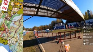 Спортивное ориентирование (headcam orienteering) - Красный Лист 2021, лонг, общий старт - 10.10.20