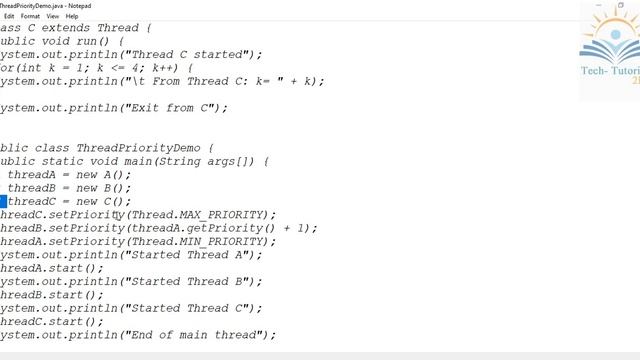 Thread Priorities in Java || #javatutorials #java #threads