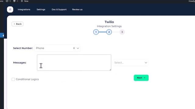 (Free) Integrating Tripetto Form with Twilio | Step-by-Step Tutorial | Bit Integrations