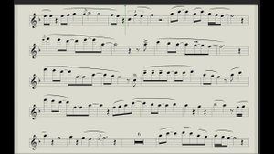 Ed Sheeran - Perfect (Sheet Music for Saxophone Tenor) playback from Sax1