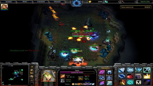 Part 7. Nerubian Lord. Dacia ORPG 1.47c. Custom map Warcraft 3. Кастомная карта Варкрафт. смотреть онлайн