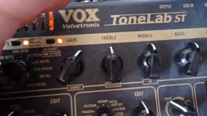 Vox tonelab st (гитарный процессор)