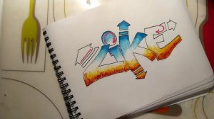 Как нарисовать граффити LIKE!! - Урок рисования!! - Граффити LIKE в скетч маркерах!!