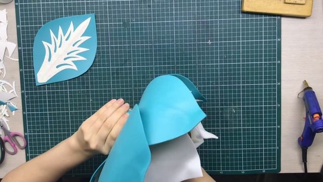 Мастер класс светильник из изолона/DIY Lamp flower | Flor de la lámpara