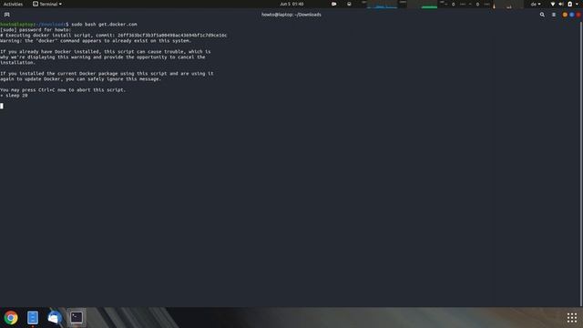 how to install docker on ubuntu