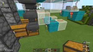 Minecraft Bedrock 2- Wide Hopper Speed Item Categorizer Tutorial