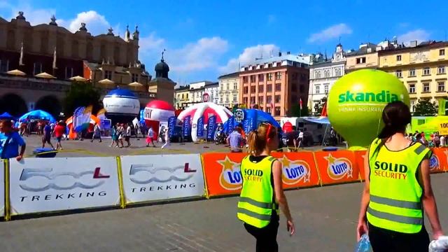 #25 Прогулка (велогонки) и поездка в трамвае - Краков, Польша смотреть онлайн