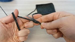 Вязание для начинающих, видео урок Утолщенный набор петель