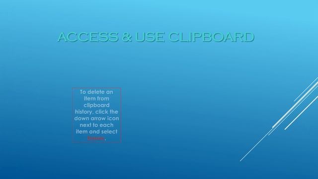 CLIPBOARD content using tricks | क्लिपबोर्ड खोलें| (MS WORD TIPS)