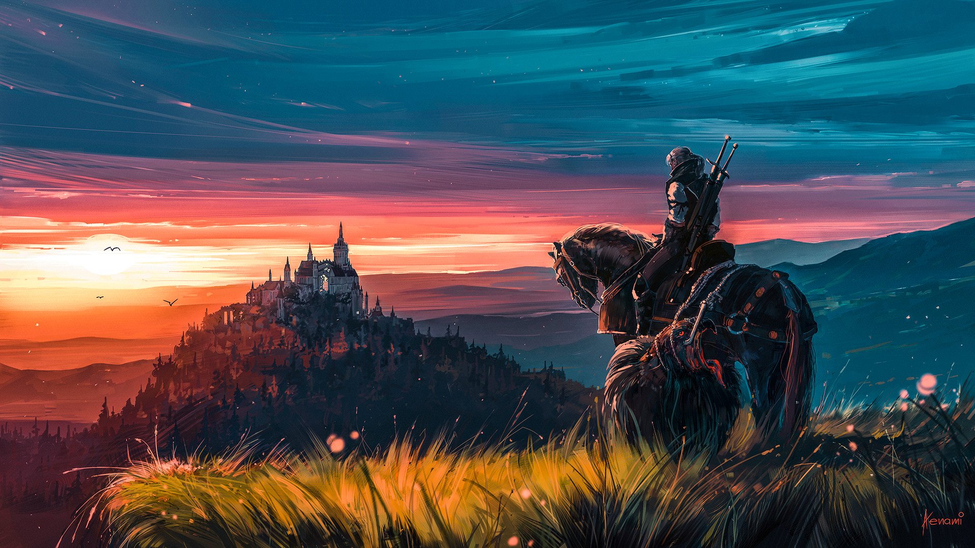 The witcher 3 geralt horse фото 28