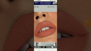 Тутор на как рисовать губы в ibis paint x