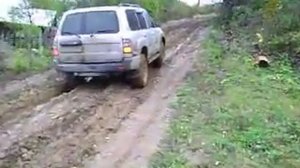 Крузак буксует. TOYOTA land cruiser 105