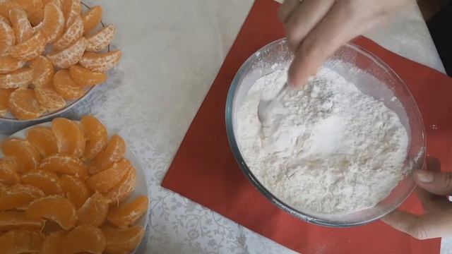 Мандариновый Пирог. Вкусно Необычно Мандариново.