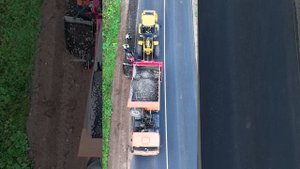 устройство обочин дороги