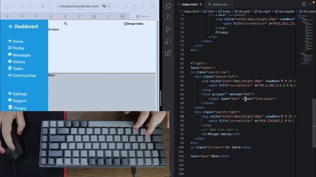 ASMR Programming | Admin Dashboard (The Odin Project) смотреть онлайн