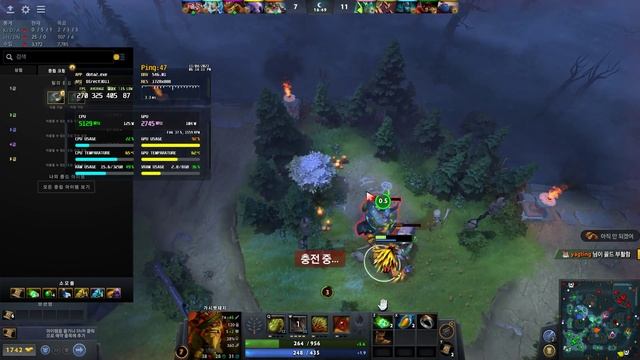 Dota 2 i7-13700 / RTX 4060 / 32GB(OC) Max 1080p смотреть онлайн
