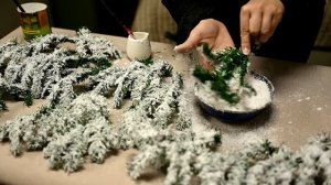 Переделка елки из Фикс-Прайс! / Как сделать заснеженную елочку