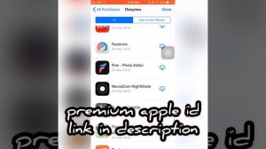 Free Premium Apple ID with paids apps worth $1000