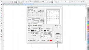 Создание календарной сетки в CorelDraw