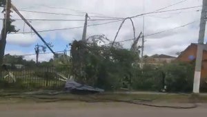 последствия урагана  в Колюбакино 07 2016