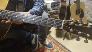 Винтажная акустическая гитара Morris W-25 (Japan). ПРОДАНА!
