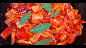 ПРИГОТОВИЛИ СУПЕР ЛЕЧО ПО СВОЕМУ РЕЦЕПТУ В КАЗАНЕ НА КОСТРЕ ИЗ СВЕЖИХ ОВОЩЕЙ И ЗАМАРИНОВАЛИ НА ЗИМУ