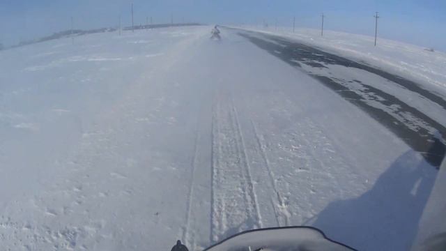 Покатушки на снегоходах в выходные. смотреть онлайн