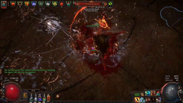 PoE [3.23] Splitting Steel Champion | Uber Exarch смотреть онлайн