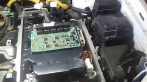 Toyota Hilander Hybrid inverter installation