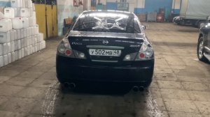 Прямоточный выхлоп Nissan Fuga 4.5