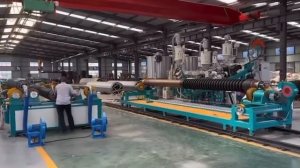 Производство спиральновитых труб из полимера